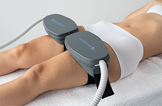 Anwendung an Oberschenkel mit Bodymover Anwendung an Oberschenkel mit Bodymover